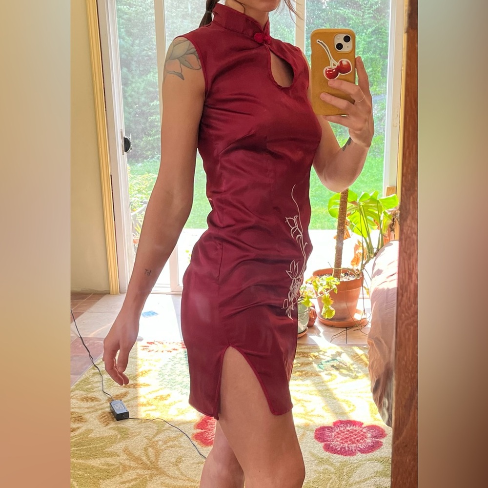 Silk dress